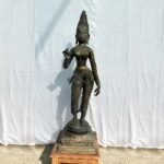 Brass Standing Parvati – Chola Style Sculpture