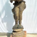 5.2 feet Divine Deepa Lakshmi Brass Sculpture - Image 6