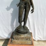 Brass Standing Parvati – Chola Style Sculpture - Image 6
