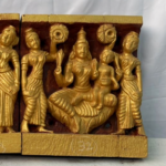 Wooden Chariot Panel – Hand-Carved Traditional Art - Image 2