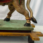 2.1 ft Wooden Kamadhenu Sculpture – Divine Cow of Abundance and Prosperity - Image 8