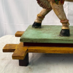 2.1 ft Wooden Kamadhenu Sculpture – Divine Cow of Abundance and Prosperity - Image 7