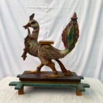 Annapakshi – The Divine Swan Sculpture – 1.8 ft wide Vibrant Home Décor & Statement Piece - Image 11