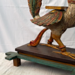 Annapakshi – The Divine Swan Sculpture – 1.8 ft wide Vibrant Home Décor & Statement Piece - Image 3