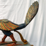 Handcrafted Wooden Peacock Sculpture – 2.5 ft Vibrant Home Décor & Statement Piece - Image 3