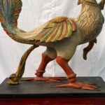 Handcrafted Wooden Peacock Sculpture – 2.5 ft Vibrant Home Décor & Statement Piece - Image 10