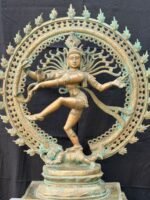 24-Inch Chola-Style Bronze Nataraja Sculpture - 15 kg Divine Cosmic Dancer - Image 2