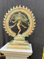 24-Inch Chola-Style Bronze Nataraja Sculpture - 15 kg Divine Cosmic Dancer - Image 3