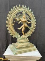 24-Inch Chola-Style Bronze Nataraja Sculpture - 15 kg Divine Cosmic Dancer - Image 4