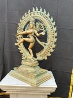 24-Inch Chola-Style Bronze Nataraja Sculpture - 15 kg Divine Cosmic Dancer - Image 6