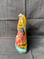 Divine Harmony 8 Inch Vishnu & Lakshmi Reclining on Sheshnaag – Artisan Terracotta Golu Doll for Prosperity & Eternal Blessings - Image 2
