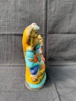 Divine Harmony 8 Inch Vishnu & Lakshmi Reclining on Sheshnaag – Artisan Terracotta Golu Doll for Prosperity & Eternal Blessings - Image 3
