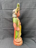 Royal Krishna Terracotta Golu Doll (20 Inch) – Large Handmade Idol for Divine Home Décor - Image 3