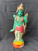 Radiant 20 Inch Lord Ram Terracotta Idol – Artistic Handcrafted Clay Sculpture | Auspicious Golu Doll for Positive Vibes