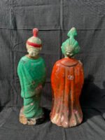 Majestic 18-Inch King & Queen Terracotta Idol – Handcrafted Royal Clay Golu Doll for Elegant Decor - Image 4