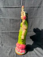Elegant 17-Inch Lakshmi Terracotta Idol – Beautiful Handcrafted Clay Golu Doll for Festive Decor - Image 2