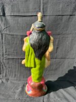 Elegant 17-Inch Lakshmi Terracotta Idol – Beautiful Handcrafted Clay Golu Doll for Festive Decor - Image 4