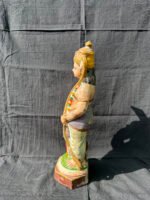 Divine 16-Inch Lakshman Terracotta Idol – Handcrafted Clay Golu Doll for Spiritual & Festive Decor - Image 2