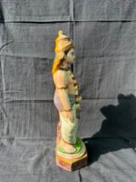 Divine 16-Inch Lakshman Terracotta Idol – Handcrafted Clay Golu Doll for Spiritual & Festive Decor - Image 3
