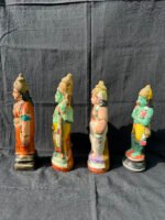 Sacred Blessings Ram Darbar Set: Premium Terracotta Clay Idols of Lord Ram, Sita, Lakshman & Hanuman - Image 2