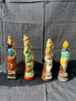 Sacred Blessings Ram Darbar Set: Premium Terracotta Clay Idols of Lord Ram, Sita, Lakshman & Hanuman - Image 3