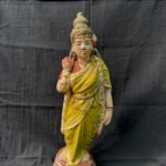 Stunning 16-Inch Terracotta Golu Doll – Handcrafted Clay Figure for Elegant Home & Festive Decor