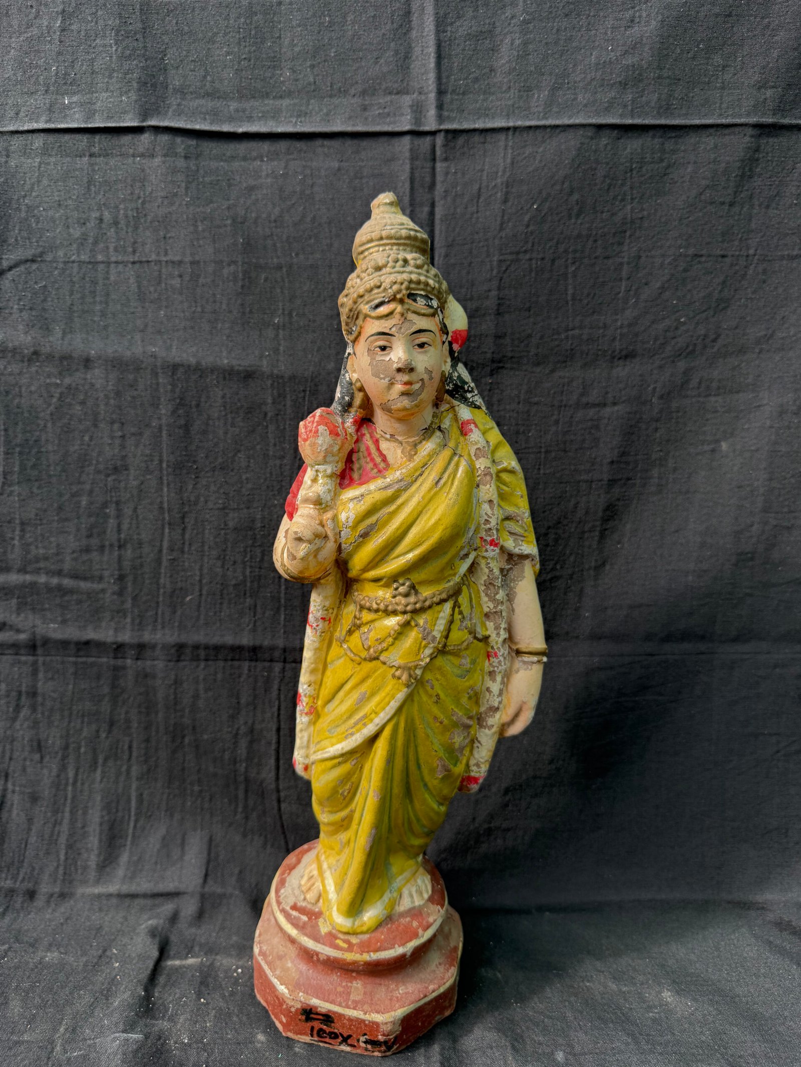 IMG_4730 Stunning 16-Inch Terracotta Golu Doll – Handcrafted Clay Figure for Elegant Home & Festive Decor - Image 1