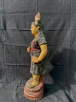 Majestic 22-Inch Terracotta Golu Doll – Handcrafted Clay Figure for Grand Festive & Home Decor - Image 2