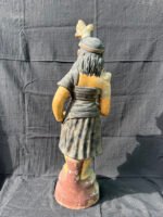 Majestic 22-Inch Terracotta Golu Doll – Handcrafted Clay Figure for Grand Festive & Home Decor - Image 4
