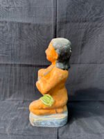 Radiant 11-Inch Terracotta Figure – Artisan Handcrafted Clay Golu Doll for Festive Charm - Image 2