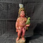 Enchanting 12-Inch Baby Krishna Terracotta Figurine – Premium Handmade Clay Golu Doll for Festive & Home Decor