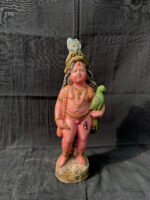 Enchanting 12-Inch Baby Krishna Terracotta Figurine – Premium Handmade Clay Golu Doll for Festive & Home Decor