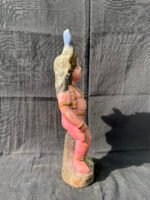 Enchanting 12-Inch Baby Krishna Terracotta Figurine – Premium Handmade Clay Golu Doll for Festive & Home Decor - Image 3