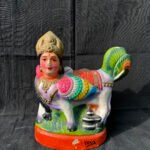 Premium 9-Inch Terracotta Golu Doll – Eco-Friendly Handmade Clay Figurine for Festive, Pooja & Home Styling