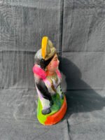 Premium 9-Inch Terracotta Golu Doll – Eco-Friendly Handmade Clay Figurine for Festive, Pooja & Home Styling - Image 3