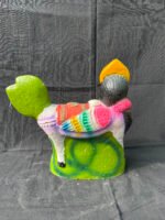 Premium 9-Inch Terracotta Golu Doll – Eco-Friendly Handmade Clay Figurine for Festive, Pooja & Home Styling - Image 4