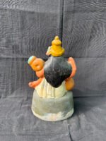 Elegant 10-Inch Goddess Saraswati Terracotta Statue – Handcrafted Clay Golu Doll for Educational, Spiritual & Festive Decor - Image 4