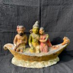 Elegant 10-Inch Terracotta Idol – Premium Handmade Clay Golu Doll for Festive, Pooja & Traditional Home Decor