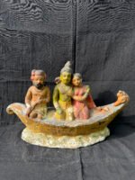 Elegant 10-Inch Terracotta Idol – Premium Handmade Clay Golu Doll for Festive, Pooja & Traditional Home Decor