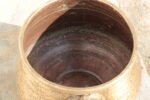 Premium Antique Brass Planter – 1.2 ft Tall Vintage Hammered Water Vessel for Decor - Image 5