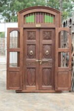 Luxury 8.11 Ft Wooden Double Door – Durable, Handcrafted Design with Timeless Appeal - Image 7