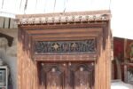 Luxurious 7.5 Feet Antique Indian Wooden Door – Intricately Carved South Indian Heritage Masterpiece - Image 3