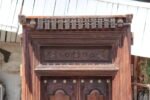 Magnificent 7.8 Feet Antique South Indian Wooden Door – Grand Hand-Carved Teak Wood Heritage Masterpiece for Luxurious Entrances - Image 2