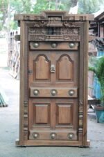 Premium 8.1 Ft South Indian Wooden Door – Elegant, Durable & Timeless Craftsmanship