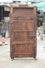 Stunning 8.3 Ft Traditional South Indian Wooden Door – Rich Heritage & Lasting Strength - Image 8