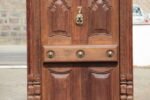 Stunning 8 Ft Traditional South Indian Wooden Door – Rich Heritage & Superior Strength - Image 5