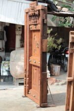 Stunning 8 Ft Traditional South Indian Wooden Door – Rich Heritage & Superior Strength - Image 7