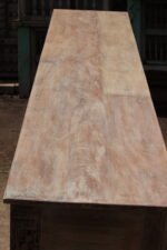 9 feet Long Wooden Console Table- Hard Wood Hand Crafted Side Table - Image 8