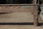 Traditional Wooden Console Table: 9 ft Reclaimed Teak Side Table Masterpiece - Image 5