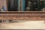 Traditional Large Wooden Console Table: 9 ft Reclaimed Teak Side Table Masterpiece - Image 5
